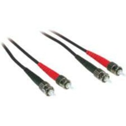 C2G-10m ST-ST 62.5/125 OM1 Duplex Multimode PVC Fiber Optic Cable - Black - Fiber Optic for Network Device - ST Male - ST Male - 62.5/125 - Duplex Multimode - OM1 - 10m - Black