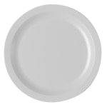 Cambro Camwear Round Dinnerware Plates, 7-1/4in, White, Pack Of 48 Plates