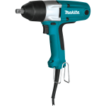 Makita 1/2in Corded Impact Wrench With Detent Pin Anvil, Blue