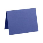 LUX Folded Cards, A7, 5 1/8in x 7in, Boardwalk Blue, Pack Of 1,000