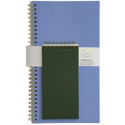 Business Source Steno Notebook - 60 Sheets - Wire Bound - Gregg Ruled Margin - 15 lb Basis Weight - 6in x 9in - White Paper - Stiff-back - 1 Each