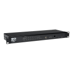 Tripp Lite 16-Port Rackmount KVM Switch w/ Built in IP and On Screen Display 1U - KVM switch - 16 x KVM port(s) - 1 local user - desktop, rack-mountable