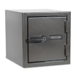 Sanctuary Diamond Biometric Lock Home/Office Safe, 1.32 Cu. Ft., Dark Grey Hammertone