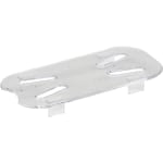 Cambro Camwear GN 1/9 Drain Shelves, 9/16inH x 2-5/16inW x 5inD, Clear, Pack Of 6 Shelves