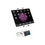 Ergoguys Deluxe Tablet Station - Desktop stand for tablet - white