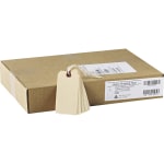 Avery Manila "G" Shipping Tags - 4.75in Length x 2.37in Width - Rectangular - String Fastener - 1000 / Box - Manila