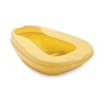 Medline Contour Bedpans, 4 1/4inH x 11inW x 13inD, Gold, Pack Of 8