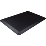 Deflecto Anti-Fatigue Floor Mat, 24inx 18in, Black