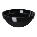 Carlisle Stack Bowls, 96 Oz, Black, Pack Of 4