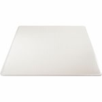 Deflecto Execumat Heavy-Duty Vinyl Chair Mat For High-Pile Carpets, 46in x 60in, Translucent