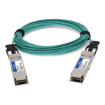 AddOn 10m Mellanox Compatible QSFP+ AOC - Network cable - QSFP+ to QSFP+ - 10 m - fiber optic - active