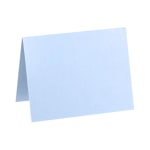 LUX Folded Cards, A2, 4 1/4in x 5 1/2in, Baby Blue, Pack Of 500