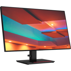 Lenovo ThinkVision P27h-20 27in Class WQHD LCD Monitor - 16:9 - Raven Black - 27in Viewable - In-plane Switching (IPS) Technology - WLED Backlight - 2560 x 1440 - 16.7 Million Colors - 350 Nit Typical - 4 msExtreme Mode - 60 Hz Refresh Rate - HDMI