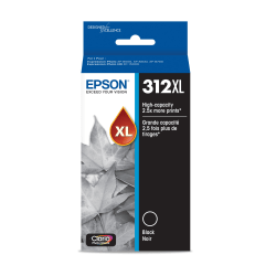 Epson 312XL Claria High-Yield Photo Black Ink Cartridge,T312XL120-S