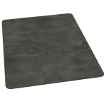 ES Robbins TrendSetter Vinyl Chair Mat For Hard Floors, 36in x 48in, Pewter