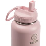 Takeya Actives Straw Reusable Water Bottle, 32 Oz, Blush