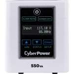 CyberPower M550L Medical UPS Systems - 550VA/440W, 120 VAC, NEMA 5-15P-HG, Mini-Tower, 4 Outlets, LCD, PowerPanel Business, $400000 CEG, 3YR Warranty