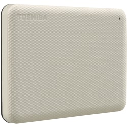 Toshiba Canvio Advance Portable External Hard Drive, 2TB, White