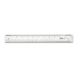 Westcott Acrylic See-Through Ruler, 12in