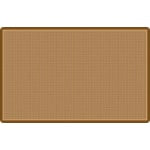 Flagship Carpets All Over Weave Area Rug, 7ft-1/2ft x 12ft, Tan