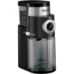 Krups Precise 12-Cup Coffee Grinder, Black