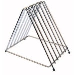 Winco 6-Slot Cutting Board Rack, Chrome