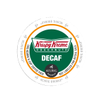 Krispy Kreme Doughnuts Single-Serve Coffee K-Cup Pods, Decaffeinated, Carton Of 24