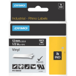 DYMO Black on White ID Labels, LJ7448