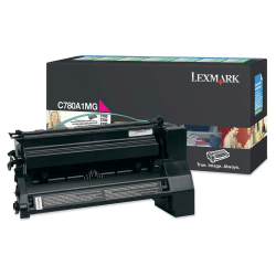 Lexmark C780A1MG High-Yield Return Program Magenta Toner Cartridge