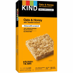 KIND Healthy Grains Bars - Trans Fat Free, Gluten-free, Low Sodium, Cholesterol-free - Oats & Honey with Toasted Coconut - 1.20 oz - 15 / Box