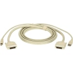 Black Box ServSwitch DVI Cable - DVI Male Video, Type B Male USB - DVI Male Video, Type A Male USB - 10ft