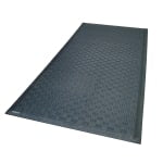 M+A Matting Cushion Station, 3 3/16ft x 8 5/16ft, Black