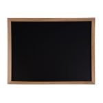 Flipside Wood-Framed Chalkboard, 18in x 24in, Black