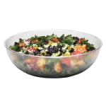 Cambro Camwear Round Pebbled Bowls, 15in, Clear, Set Of 4 Bowls