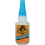 Gorilla Glue Super Glue, 0.5 Oz, Translucent, Pack Of 4