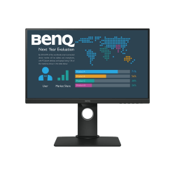 BenQ BL2480T Full HD LCD Monitor - 16:9 - Black - 23.8in Viewable - LED Backlight - 1920 x 1080 - 16.7 Million Colors - 250 Nit - 5 msGTG - HDMI - VGA - DisplayPort