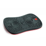 Floortex AFS-TEX Active Anti-Microbial Exercise Wobble Balance Board, 20in x 14in, Black