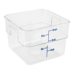 Cambro Food Storage Container, 8 3/8inH x 12 7/16inW x 11 1/4inD, 12 Qt, Clear