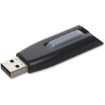 Verbatim Store "n Go V3 USB 3.0 Flash Drive, 256GB, Gray