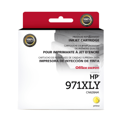 Clover Imaging Group Remanufactured High-Yield Yellow Ink Cartridge Replacement For HP 971XL, 118102