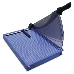 United Professional-Grade Guillotine Paper Trimmer, T18P, 18in, Blue