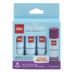 Office Depot Brand Glue Sticks, 0.32 Oz, Purple, Pack Of 4 Glue Sticks