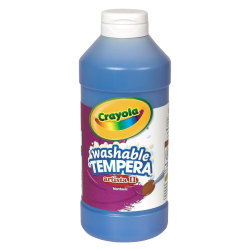 Crayola Artista II Tempera Paint, 16 Oz, Black