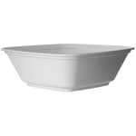 Eco-Products Sugarcane Bowls, Regalia, 160 Oz, White, Pack Of 100 Bowls