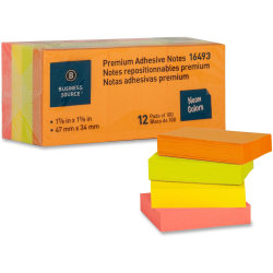 Post-it Greener Notes, 4 in. x 6 in., 12 Pads, 100 Sheets/Pad, Canary Yellow, Lined