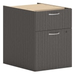 HON Mod HLPLPHBF Pedestal - 15in x 20in20in - 2 x Box, File Drawer(s) - Finish: Slate Teak