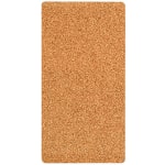 Lorell Do-it-Yourself Frameless Corkboard - 36in Height x 18in Width - Brown Cork Surface - Frameless - Aluminum Frame - 1 Each