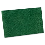 Impact General Purpose Scouring Pad - 0.6in Height x 6in Width x 9in Length - 10/Bag - Green