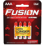 Rayovac Fusion Alkaline AAA Batteries - For Multipurpose - AAA - 8 / Pack