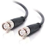 C2G 8ft RG58 BNC Thinnet Coax Cable - BNC Male - BNC Male - 8ft - Black